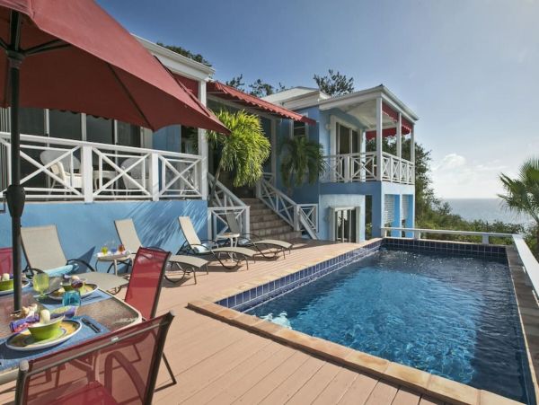 St. Thomas Villa Rentals Caribbean Vacation Home with Pool & Ocean Views