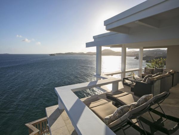 St. Thomas Vacation Rental: Secluded Cliffside Luxury Villa