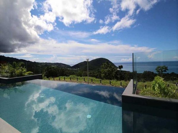 Deshaies Ocean View Villa With Four bedrooms And Infinity Pool