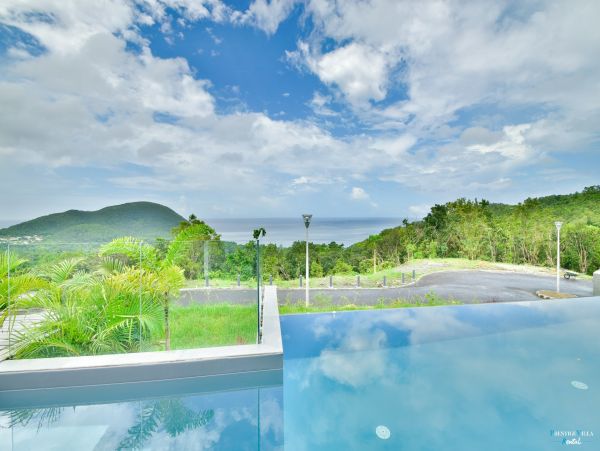 Deshaies Ocean View Villa With Four bedrooms And Infinity Pool