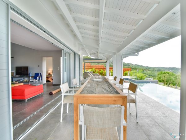 Deshaies Ocean View Villa With Four bedrooms And Infinity Pool
