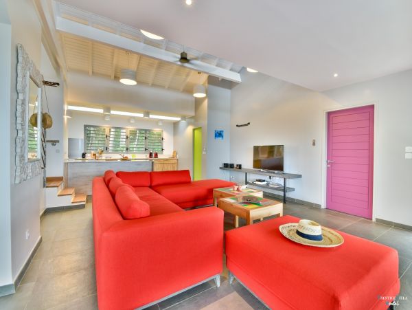 Deshaies Ocean View Villa With Four bedrooms And Infinity Pool
