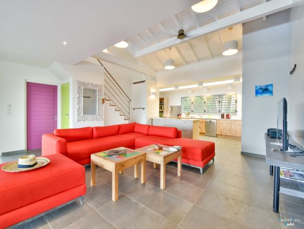 Deshaies Ocean View Villa With Four bedrooms And Infinity Pool