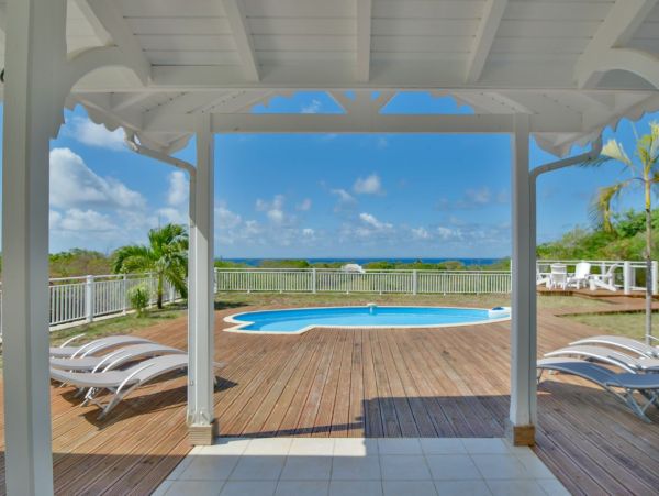 Vacation Villa Rental Walk to Beach - Luxury Guadeloupe Villa for 6 Guests with Pool