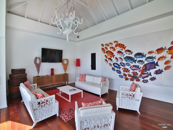 Guadaloupe Luxury Villa with Gym Pool & Luxury Interior.