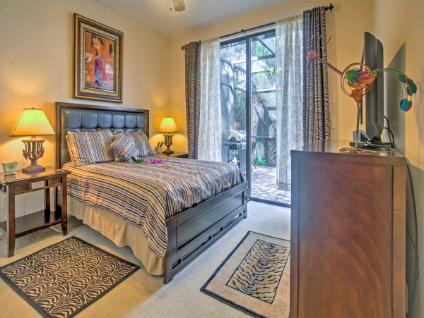 Marco Island 6 Bedroom Canal Front Home with Caged Pool