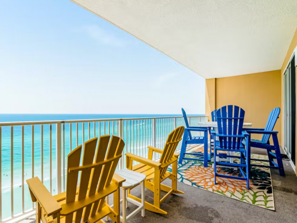 Panama City Beach 11th Floor Two Bedroom Gulf-Front Condo