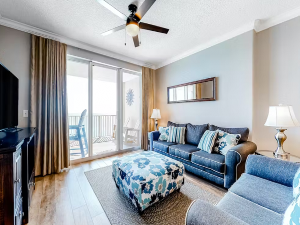 Panama City Beach 11th Floor Two Bedroom Gulf-Front Condo