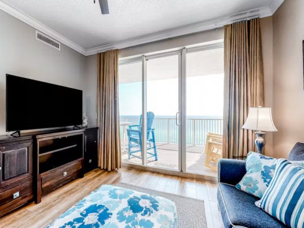Panama City Beach 11th Floor Two Bedroom Gulf-Front Condo