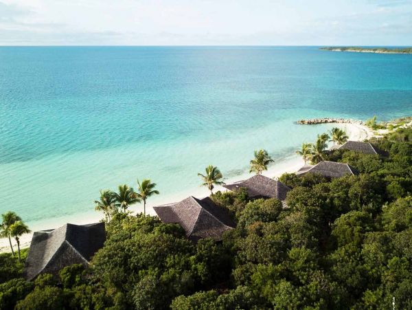 Entire Private Island with 5 Bungalows on Bahamas
