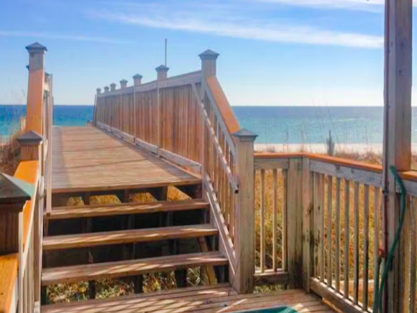 Gulf front Condo in Perdido Key, steps to beach