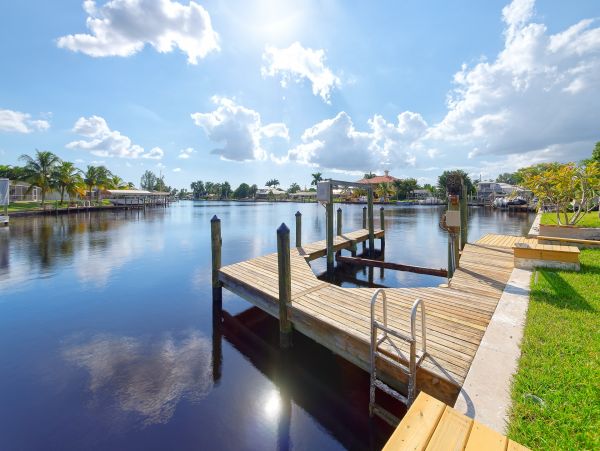 Luxury Waterfront Vacation Home with Private Pool Cape Coral
