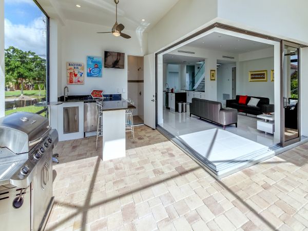 Luxury Waterfront Vacation Home with Private Pool Cape Coral