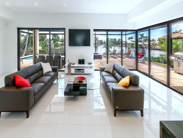 Luxury Waterfront Vacation Home with Private Pool Cape Coral