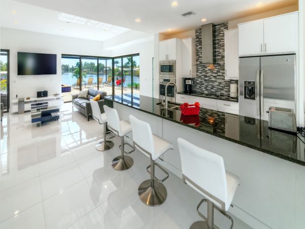 Luxury Waterfront Vacation Home with Private Pool Cape Coral