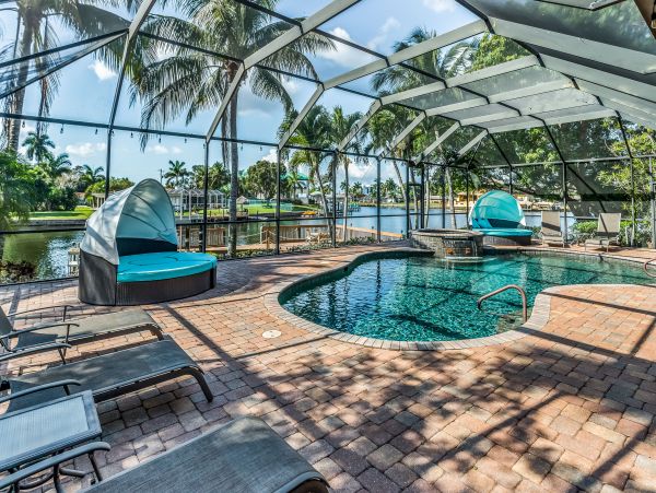 Cape Coral Vacation Home With Private Pool Sleeps 14 Guests