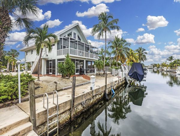 Florida Keys Five Bedroom Waterside Home
