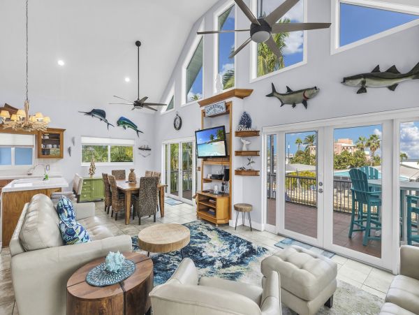 Florida Keys Five Bedroom Waterside Home