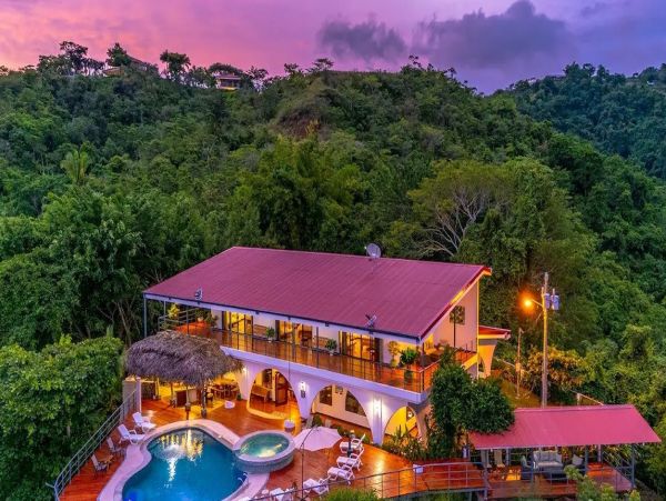 Walk to Beach Playa Hermosa Vacation Home Private Pool