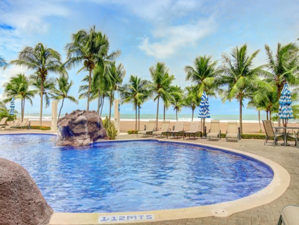 Modern Oceanfront 2 Bedroom Condo
