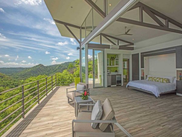 Luxury Ocotal Vacation Villa Helicopter Landing Pad.