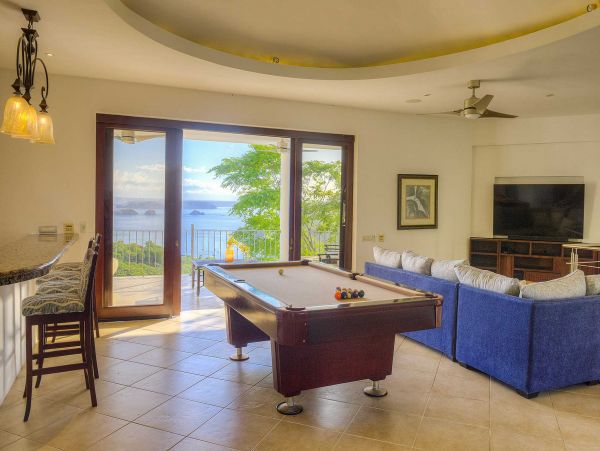 Luxury Ocotal Vacation Villa Helicopter Landing Pad.
