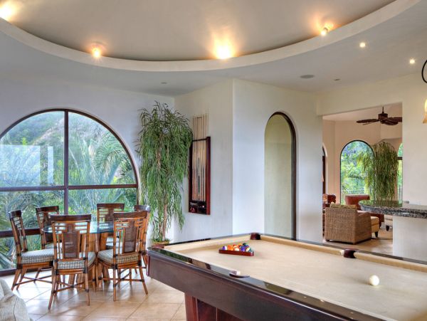 Luxury Ocotal Vacation Villa Helicopter Landing Pad.