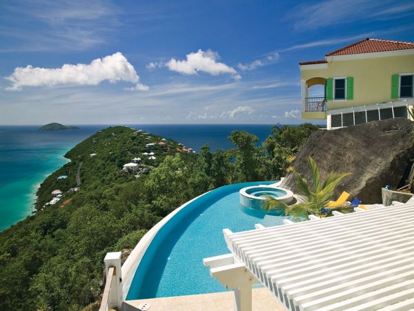 Oceanview St. Thomas Luxury Vacation Home Plus Cottage