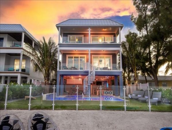 On Beach Anna Maria Island Vacation Home With Private Pool