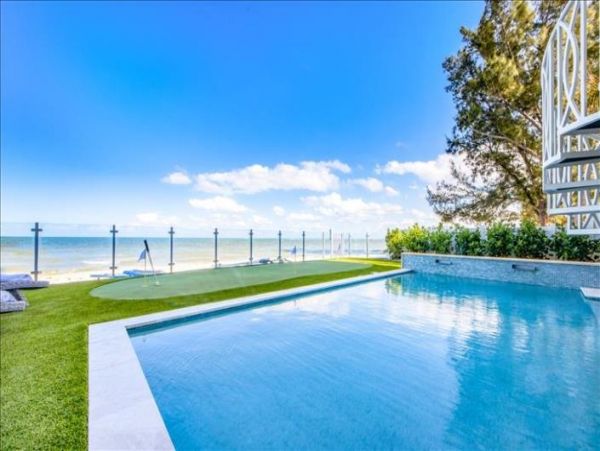 On Beach Anna Maria Island Vacation Home With Private Pool