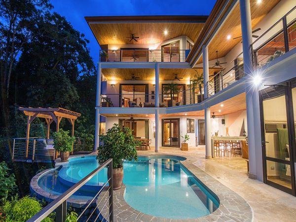 Costa Rica Luxury Vacation Rental Villa Sleeps 14 Guests