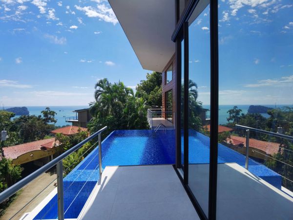 Manuel Antonio Vacation Pool Home Five Bedroom Ocean Views