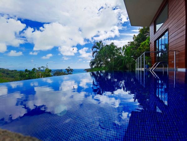 Manuel Antonio Vacation Pool Home Five Bedroom Ocean Views