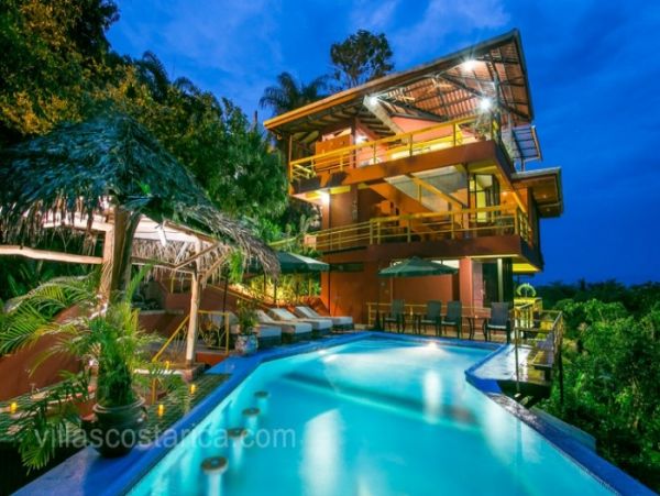 Manuel Antonio Vacation Pool Home Five Bedroom