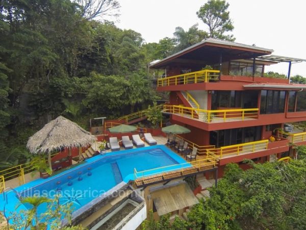 Manuel Antonio Vacation Pool Home Five Bedroom