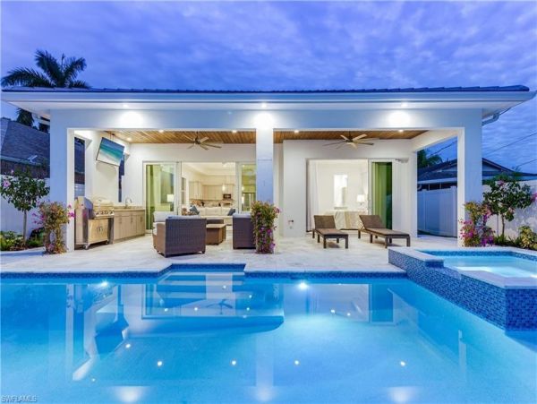 Private Pool Naples Vacation Home Four Bedroom