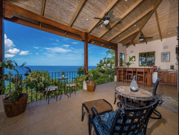 Costa Rica Five Bedroom Vacation Home with Balcony & Views