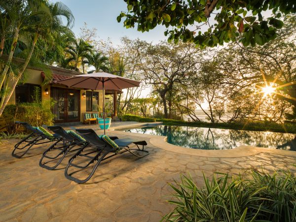 Oceanfront Tamarindo Vacation Pool Home Seven Bedroom Plus Guest House