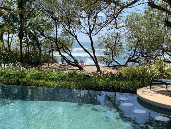 Oceanfront Tamarindo Vacation Pool Home Seven Bedroom Plus Guest House