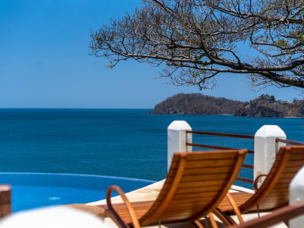 Steps Lead you Down to The Beach from Luxury Villa