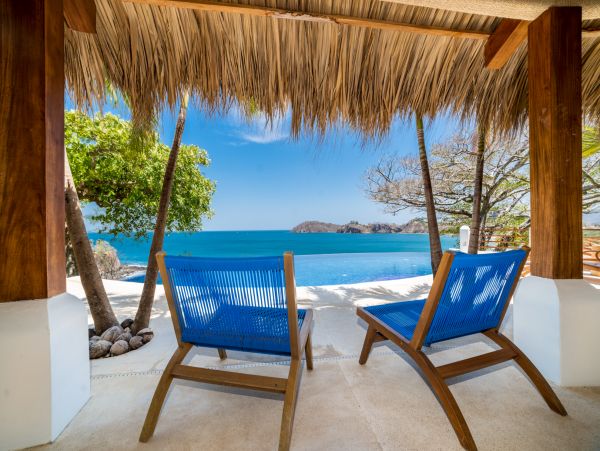 Steps Lead you Down to The Beach from Luxury Villa