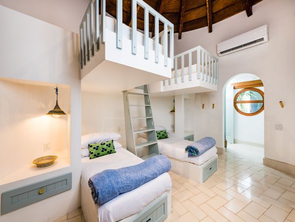 Steps Lead you Down to The Beach from Luxury Villa