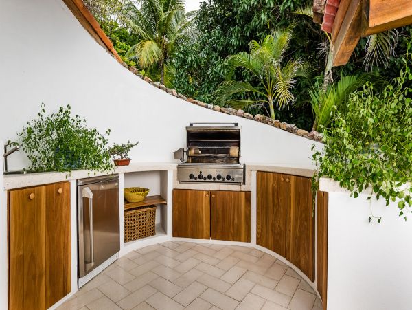 Steps Lead you Down to The Beach from Luxury Villa