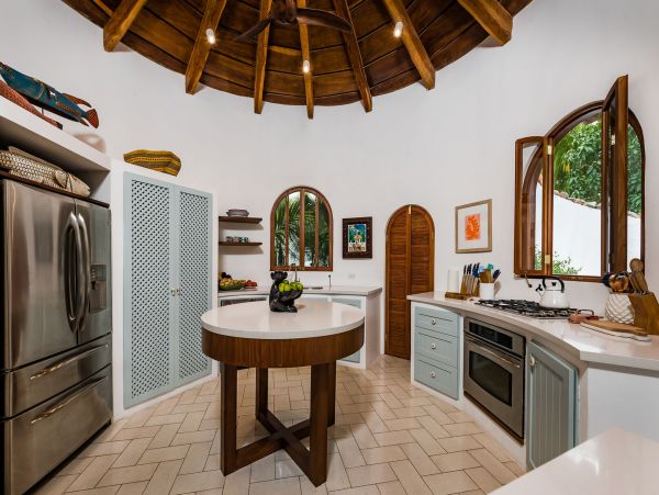 Steps Lead you Down to The Beach from Luxury Villa