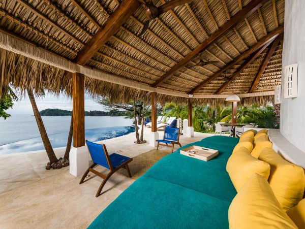 Steps Lead you Down to The Beach from Luxury Villa