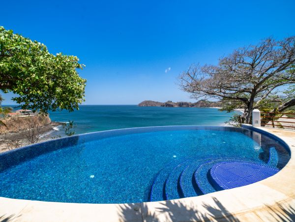 Steps Lead you Down to The Beach from Luxury Villa