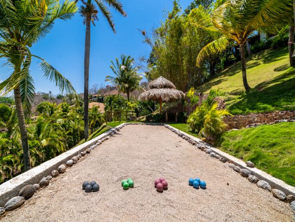 Steps Lead you Down to The Beach from Luxury Villa