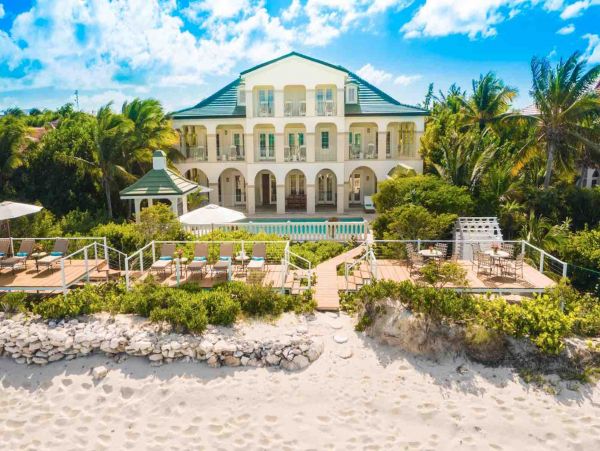 Turks and Caicos Luxury Villa Rental – Smith’s Reef Beachfront Retreat