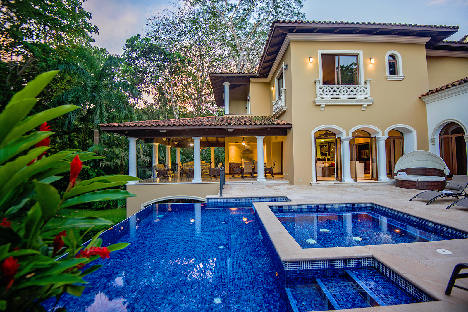 Costa Rica Rainforest Six Bedroom Vacation Villa