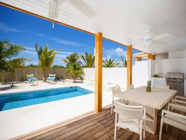 Just Steps to Beach Turks and Caicos Private Pool Home